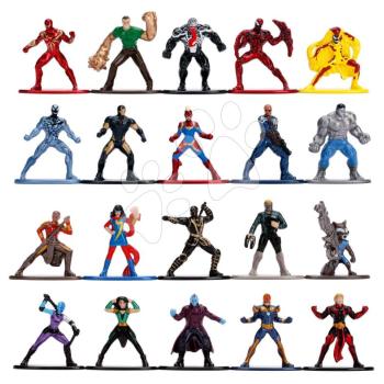Gyűjthető figurák Marvel 20-Pack Wave 3 Jada fém készlet 20 fajta 4 cm magas kép
