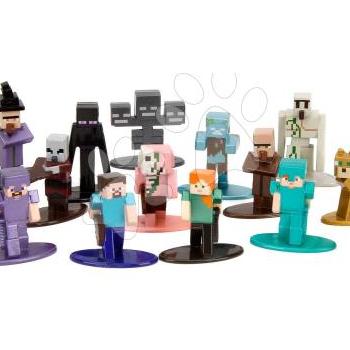 Gyűjthető figurák Minecraft Nano Jada fém 18 fajta egy szettben 4 cm magas 8 évtől JA35846314R00 kép
