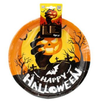 Halloween papírtányér 6db 23 cm kép