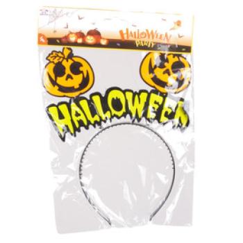 Halloween tök fejdísz 25 cm kép