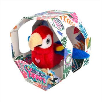 Happy Yappers, piros papagáj kép