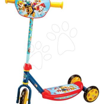 Háromkerekű roller Paw Patrol 3 Wheels Scooter Smoby csúszásmentes és magasságilag állítható kormány max. 67 cm kép