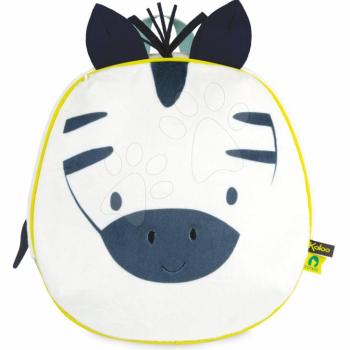 Hátizsák Zebra My Cuddle Backpack Home Kaloo cipzáras 26*25 cm gyerekeknek 2 évtől kép