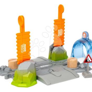 Hegyi vasúti átjáró interaktív alagúttal Smart Tech Sound BRIO instabil pályahatással 3 évtől BRIO9659 kép