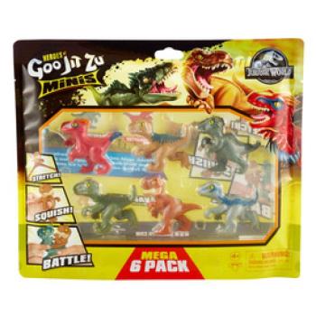 HEROES of Goo Jit Zu Jurassic World minifigura 6db kép