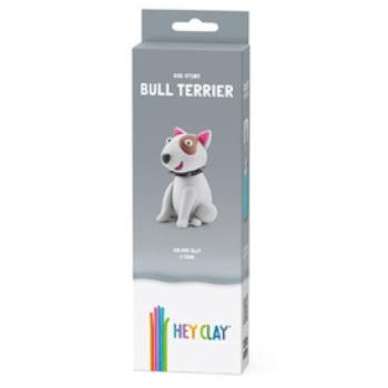 Hey Clay Figura Kutyák Bull Terrier kép
