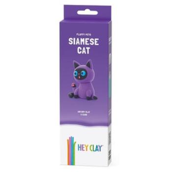 Hey Clay Figura Pihepuha Sziámi Macska kép