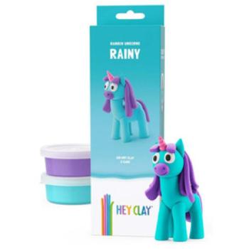 Hey Clay Figura Unikornis Aqua Rainy kép