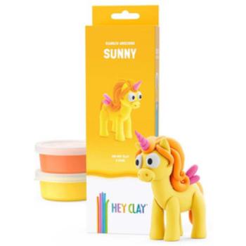 Hey Clay Figura Unikornis Sárga Sunny kép