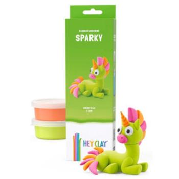 Hey Clay Figura Unikornis Zöld Sparky kép