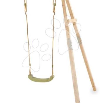 Hinta ciprusfából Silvi Swing Exit Toys falhoz rögzíthető és ülőke állítható magassággal kép
