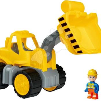 Homlokrakodó Power Worker Wheel Loader + Figurine BIG munkagép 47 cm - gumikerekek 2 évtől kép