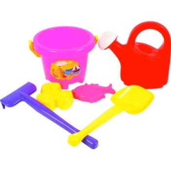 Homokozó 6 darabos készlet kannával kép