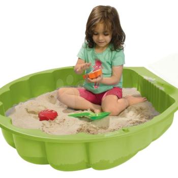 Homokozó kagyló Watershell Green BIG vízre és homokra 100 literes zöld 88*75*22 cm 12 hó-tól kép