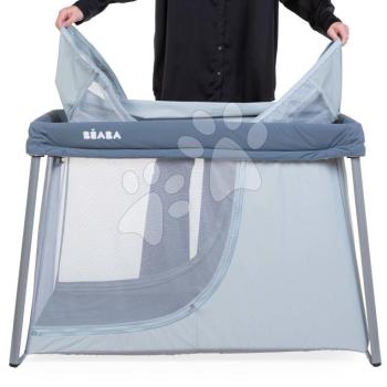 Hordozható babaágy 3in1 Travel Cot Easy Sleep Beaba Mineral Grey evolúciós összehajtható szürke 0-36 hó BE946001 kép