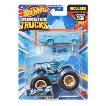 Hot heels monster truck autó Hot Wheels kisautóval kép