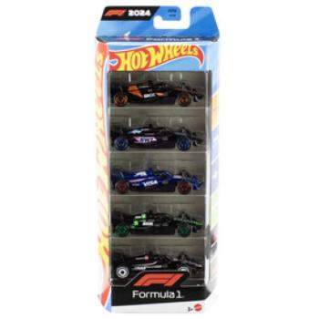 Hot wheels 5db-os F1-es kisautó kép