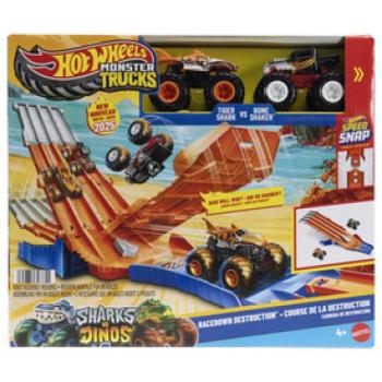 Hot wheels Monster trucks hajsza pályaszett kép