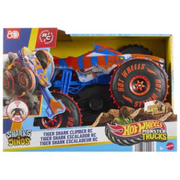 Hot wheels Monster trucks távirányítós mega tiger shark kép