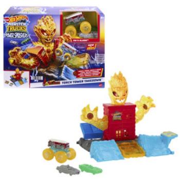 Hot wheels Monster trucks Tűzszörny pályaszett kép