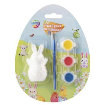 Húsvéti festhető nyuszi kép