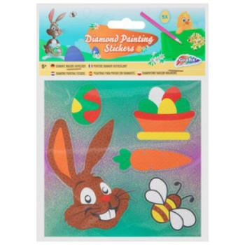 Húsvéti gyémántfestős marticák, 5 db /cs, 2 féle kép