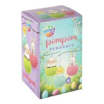 Húsvéti pom-pom díszek kép