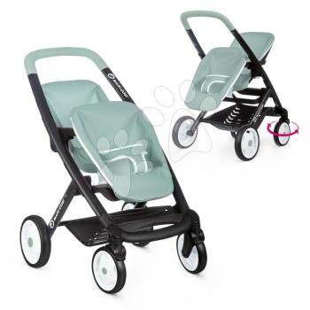 Iker babakocsi dönthető ülésekkel Maxi Cosi Twin Pushchair Sage Smoby 42 cm nagyságú játékbabának tolókar magassága 65 cm olivazöld kép