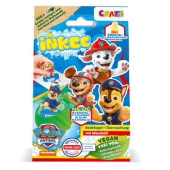 Inkee, vegan fürdőgolyó csomag Mancs Őrjárat nyomda figurával kép
