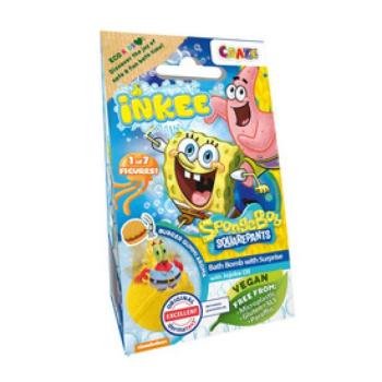 Inkee, vegan fürdőgolyó csomag SpongyaBob fiurával, hamburger aromájú kép