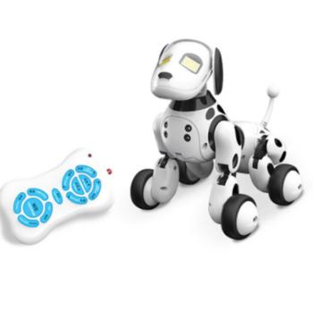 Intelligens, távirányítós robot kutya -  sétáló, hemperegő, ugató, táncoló és éneklő robot házikedvenc (BBJ) kép