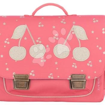 Iskolai aktatáska Classic Midi Cherry Glitter Pink Jeune Premier ergonómikus luxus kivitel 30*38 cm kép
