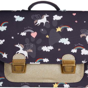 Iskolai aktatáska It Bag Classic Midi Rainbow Unicorn Jeune Premier ergonomikus luxus kivitel 30*38 cm kép