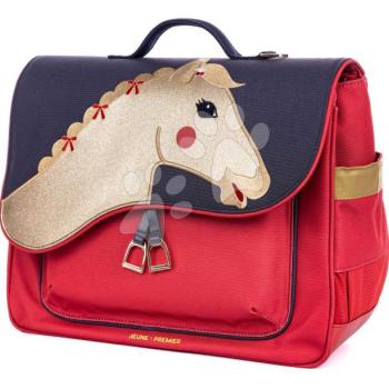 Iskolai aktatáska It Bag Midi Saddle Bag Jeune Premier ergonomikus luxus kivitel 30*38 cm kép