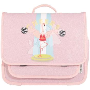 Iskolai aktatáska Schoolbag Paris Large Flamingo Jack Piers ergonomikus luxus kivitel 6 évtől 32*15*38 cm kép