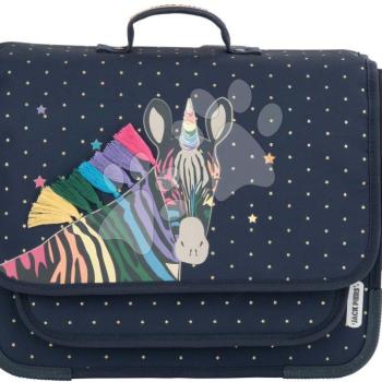 Iskolai aktatáska Schoolbag Paris Large Zebra Jack Piers ergonomikus luxus kivitel 6 évtől 38*32*15 cm kép