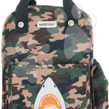 Iskolai hátizsák Backpack Amsterdam Small Camo Shark Jack Piers kicsi ergonomikus luxus kivitel 2 évtől  23*28*11 cm kép