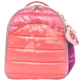 Iskolai hátizsák Backpack Ralphie Puffer Pink Jeune Premier ergonomikus luxus kivitel 32*28 cm kép
