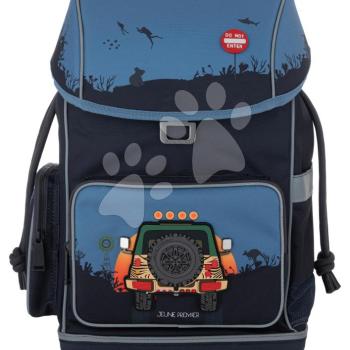 Iskolai hátizsák nagy Ergonomic Backpack Jungle Jeep Jeune Premier ergonomikus luxus kivitel 39*26 cm kép