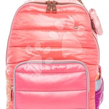 Iskolai hátizsák New Bobbie Puffer Pink Jeune Premier ergonomikus luxus kivitel 42*30 cm kép