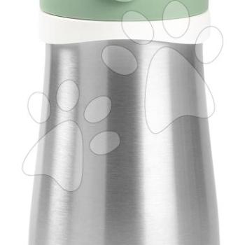 Ivó palack bidon dupla falú Stainless Steel Bottle Beaba Sage Green 350 ml rozsdamentes acélból zöld 18 hó-tól BE913539 kép