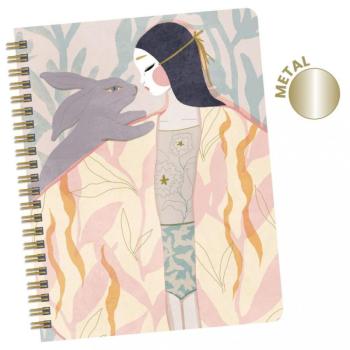 Izumi spirál notesze - A/5 spirál jegyzetfüzet - Izumi spiral notebook - DD03692 kép