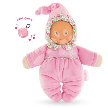 Játékbaba Babidoux Blossom Garden Mon Doudou Corolle kék szemekkel és csörgővel 20 cm 0 hó-tól kép