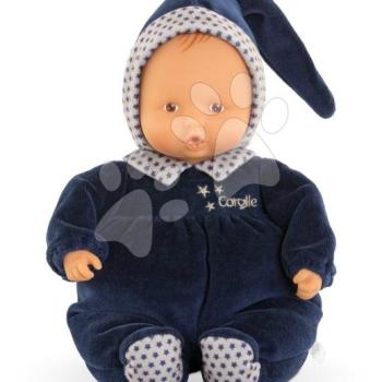 Játékbaba Babipouce Navy Blue Starry Dreams Mon Doudou Corolle barna szempár és csücsőrítő ajkak 28 cm 0 hó-tól kép