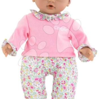 Játékbaba Bébé Calin Maria Corolle barna pislogó szemekkel és gyöngyöcskékkel 30 cm 18 hó-tól kép
