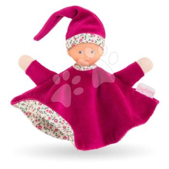Játékbaba dédelgetésre Tidoudou Pink Grenadine Mon Doudou Corolle extra puha textilből kék szemekkel 17 cm 0 hó-tól kép
