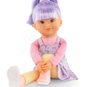 Játékbaba Iris Rainbow Dolls Corolle selymes hajkoronával és vanília illattal lila 38 cm 3 évtől kép