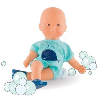 Játékbaba Mini Bath Blue Corolle barna szemekkel és uszonnyal 20 cm 18 hó-tól kép