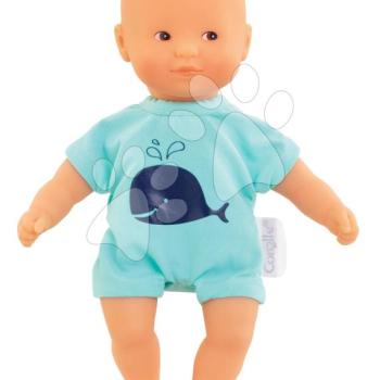 Játékbaba Mini Bath Blue Corolle barna szemekkel és uszonyokkal 20 cm 18 hó-tól kép