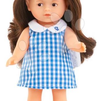 Játékbaba Mini Corolline Romy Corolle hosszú barna haj barna szemek és kék ruha 20 cm kép